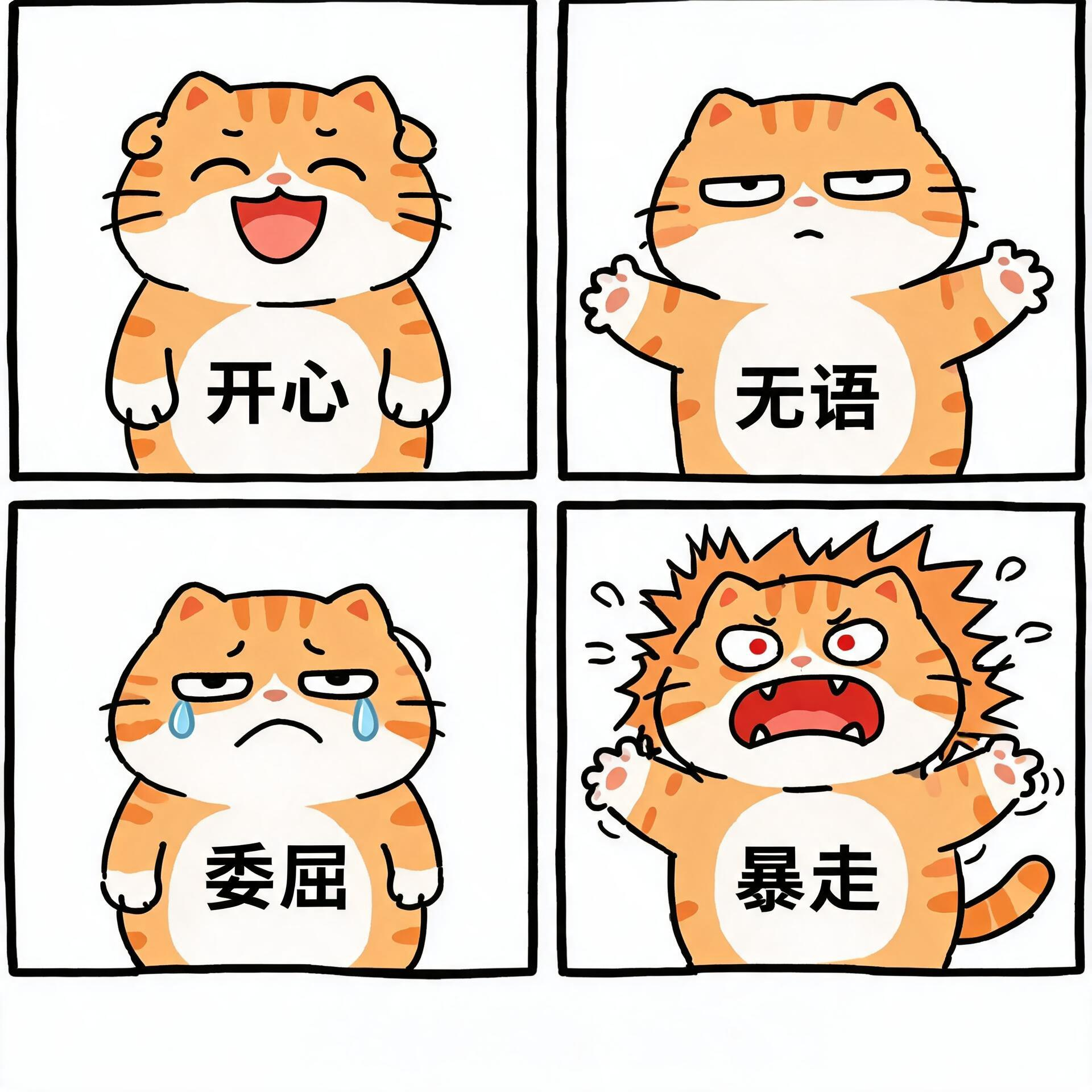 表情包四连